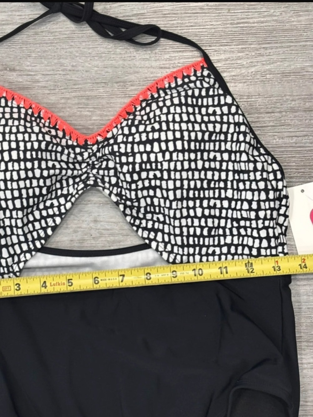 Hula Honey brand cutout one-piece swimsuit - Picture 7 of 8